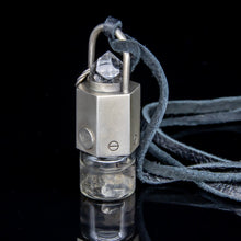 Load image into Gallery viewer, Spring Mini Rollerball Necklace Series - Herkimer Diamond on Hexagon Prism