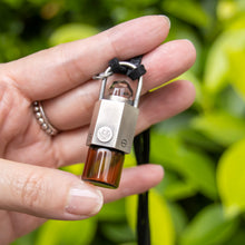 Load image into Gallery viewer, Spring Mini Rollerball Necklace Series - Herkimer Diamond on Hexagon Prism