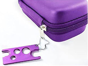 Aluminium Essential Oil Key Tool, Universal Opener and Remover for Roller Balls and Caps (Rectangular)