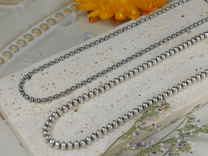 LaTivoli 925 Sterling Silver Beans Chain (Large Beans)