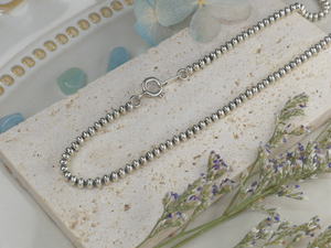 LaTivoli 925 Sterling Silver Beans Chain (Large Beans)