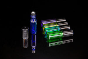 Glass Rollerball Bottle (5ml) for Essential Oils – Replacement for LaTivoli Essential Oil Pouch Bottles