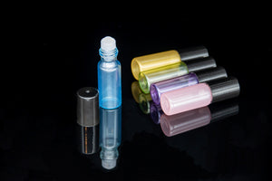 Glass Rollerball Bottle (5ml) for Essential Oils – Replacement for LaTivoli Essential Oil Pouch Bottles