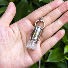 Load image into Gallery viewer, Mini Rollerball Necklace Series - Witch on Earth • Moon • Orbit

