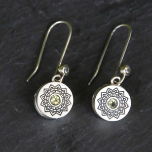 Diffuser Charm Earrings - Infinity of Flowers