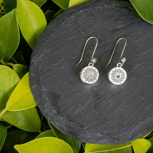 Diffuser Charm Earrings - Infinity of Flowers